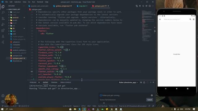 Flutter Tutorial - Flutter Google Maps