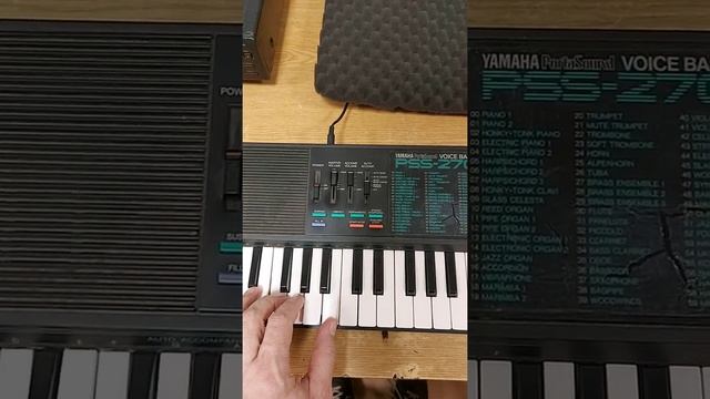 Да, было время..Yamaha PSS-270