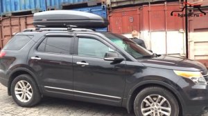 Форд Эксплорер (Ford Explorer V) с автобоксом Koffer A-480 на крыше