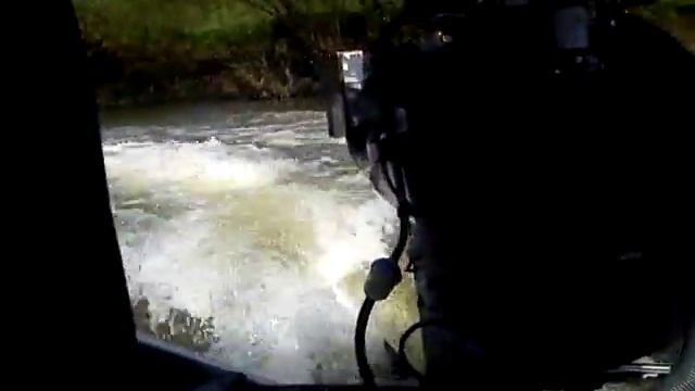 Болотоход 40HP работа винта