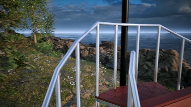 Круговая винтовая лестница