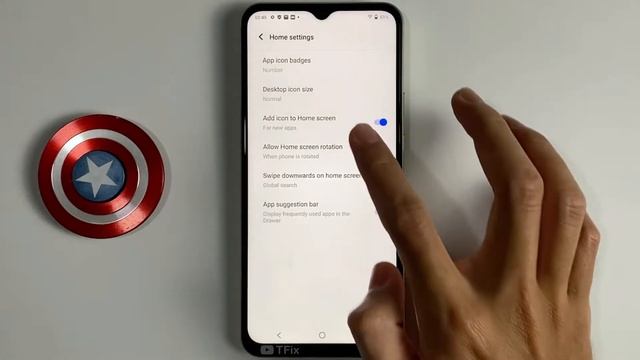Allow Home screen rotation on Vivo Y33s Android 11