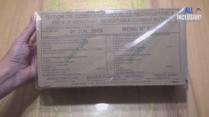 Сухпай армии Франции. вар. 7 ИРП Франции Сухой паёк