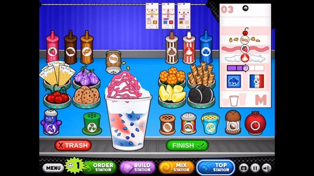 Papa’s Freezeria HD - All Standard Syrups