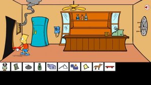 Bart Simpson Saw Game (Inkagames) - Walkthrough