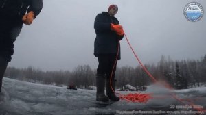 2020_12_20 -  Подледный дайвинг на Голубом карьере, второй приезд