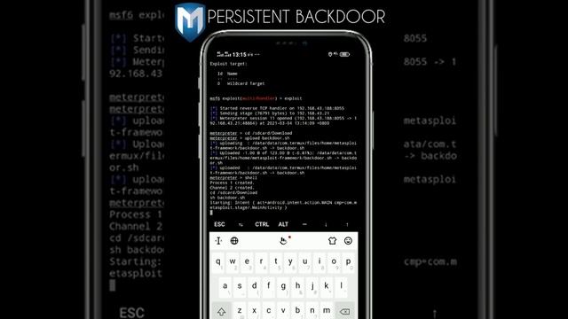 Android Persistent Backdoor - MetaSploit #metasploit #msfvenom #meterpreter #ethicalhacking