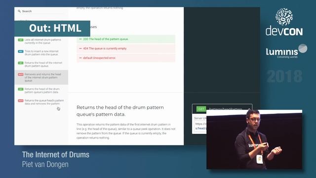 The Internet of Drums - Piet van Dongen [Luminis DevCon 2018]