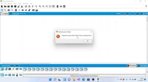 Netacad.com login failed. Packet Tracer is shutdown