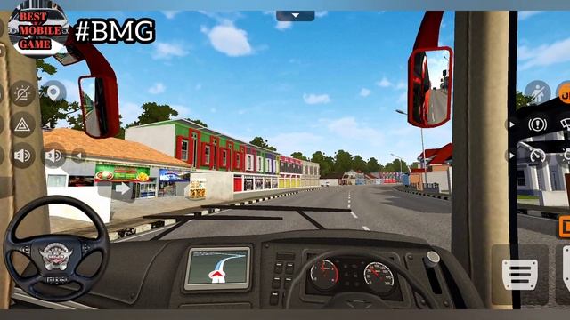 #29 Indhonisha bus simulator/ Assistant bus/ Driving games #bmg