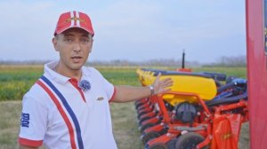 Фигурный посев сеялкой Tempo F 8