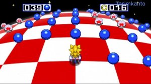Super Sonic in Special Stages { Sonic 3 A.I.R. modifications }
