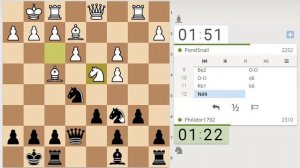 Будапештский гамбит за черных (Budapest Gambit for black).