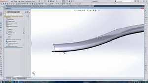 Solidworks Инструмент эскиза КРИВЫЕ ГРАНИ