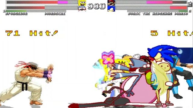 Team Cartoon VS Team Video Games MUGEN ¡¡battle¡¡ Request смотреть онлайн