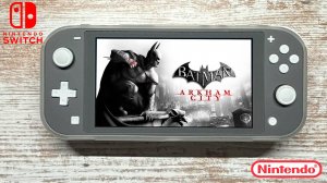 Batman Arkham City Nintendo Switch Lite Gameplay