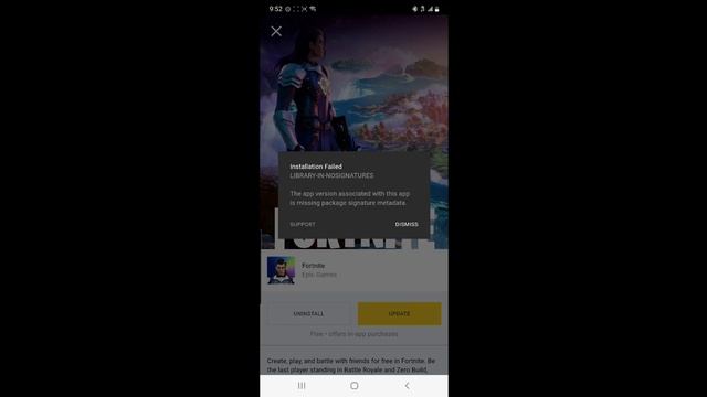 RIP For Fellow Fortnite Android Players 😢 😪 😔 | Chapter 4 Season 1 Download Issue