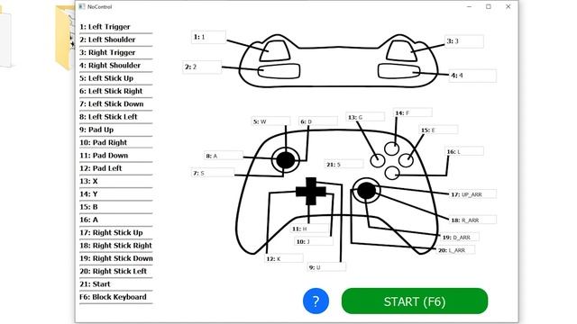 NoControl - Free Virtual Controller