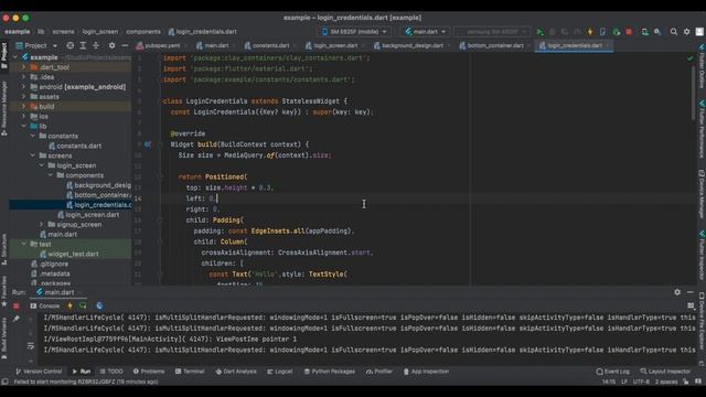 @Google  #Flutter #113: Welcome! Login, Signup Page - Flutter UI - Speed Code
