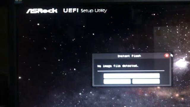 Windows10 Uefi Instant Flash Problem