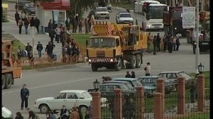 2002.08.13   Мегион  Парад спецтехники