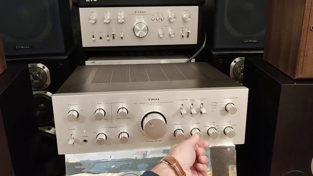 Усилитель Trio KA-8300 и акустика Diatone DS-55XL смотреть онлайн