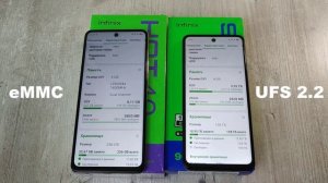 Infinix HOT 40 vs Infinix SMART 8 Живое Сравнение