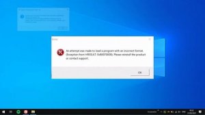 windows 10 crazy error