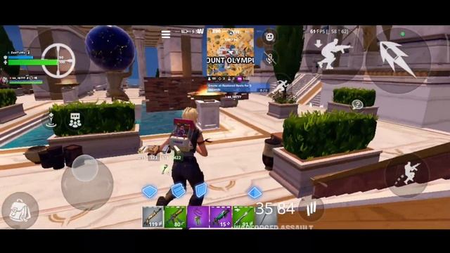 Gameplay of Fortnite in | POCO X6 PRO | Gaming Test | (Android/IOS)