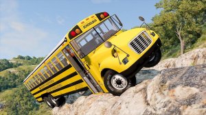 Автомобили против скалистых дорог #73 - BeamNG DRIVE