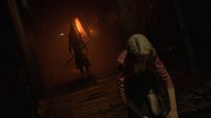 Очень эмоциональный побег Джеймса и Марии от Пирамидоголового в Silent Hill 2 Remake. (СПОЙЛЕР!)