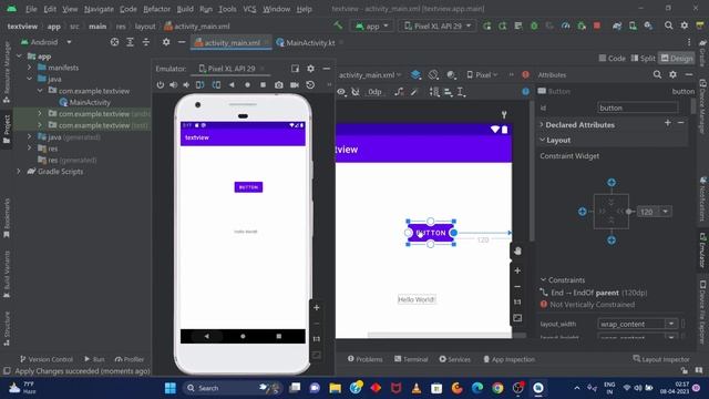 Constraint Layout |Android development tutorial