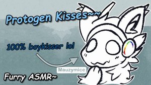 [Furry ASMR] Soft Kisses from a Protogen~