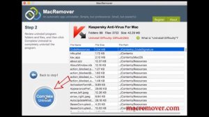 How to remove Kaspersky Anti Virus 16 on your macOS and Mac OS X?