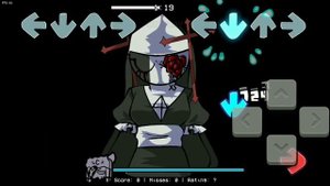 Friday Night Funkin' Sarvente's Monochrome on Android Optimized