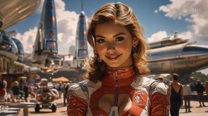 Superpanavision Retro Future - An AI Short Film of 1950s Sci-Fi World