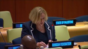 Statement by Ms. Anna Antonova on “Protection of Persons in the Event of Disasters”  (6C)