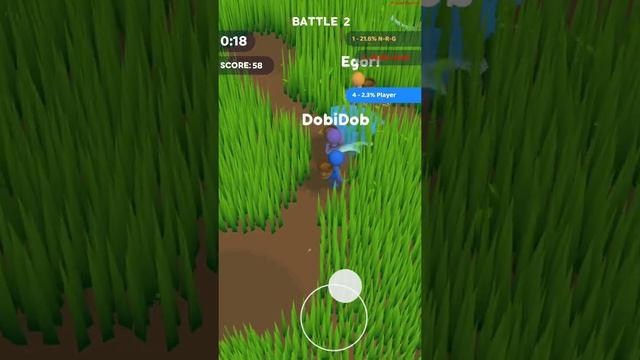 Grass.io - Gameplay Walkthrough Part 1 Tutorial Max Level (Android, iOS) #1 смотреть онлайн