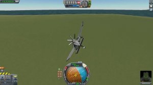 KSP Одномоторный самолет с изменяемым шагом винта.