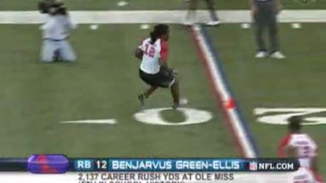 2008 Combine: BenJarvus Green-Ellis смотреть онлайн