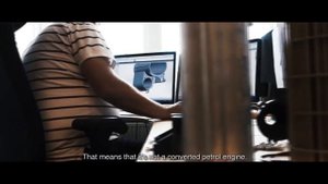 OXE Diesel outboard Presentation. Optimised for reducing life cycle cost for commercial usage.