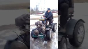 Самодельный трактор