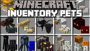 НОВЫЕ секретные карманные мобы в майнкрафт_обзор мода inventory pets!🤯