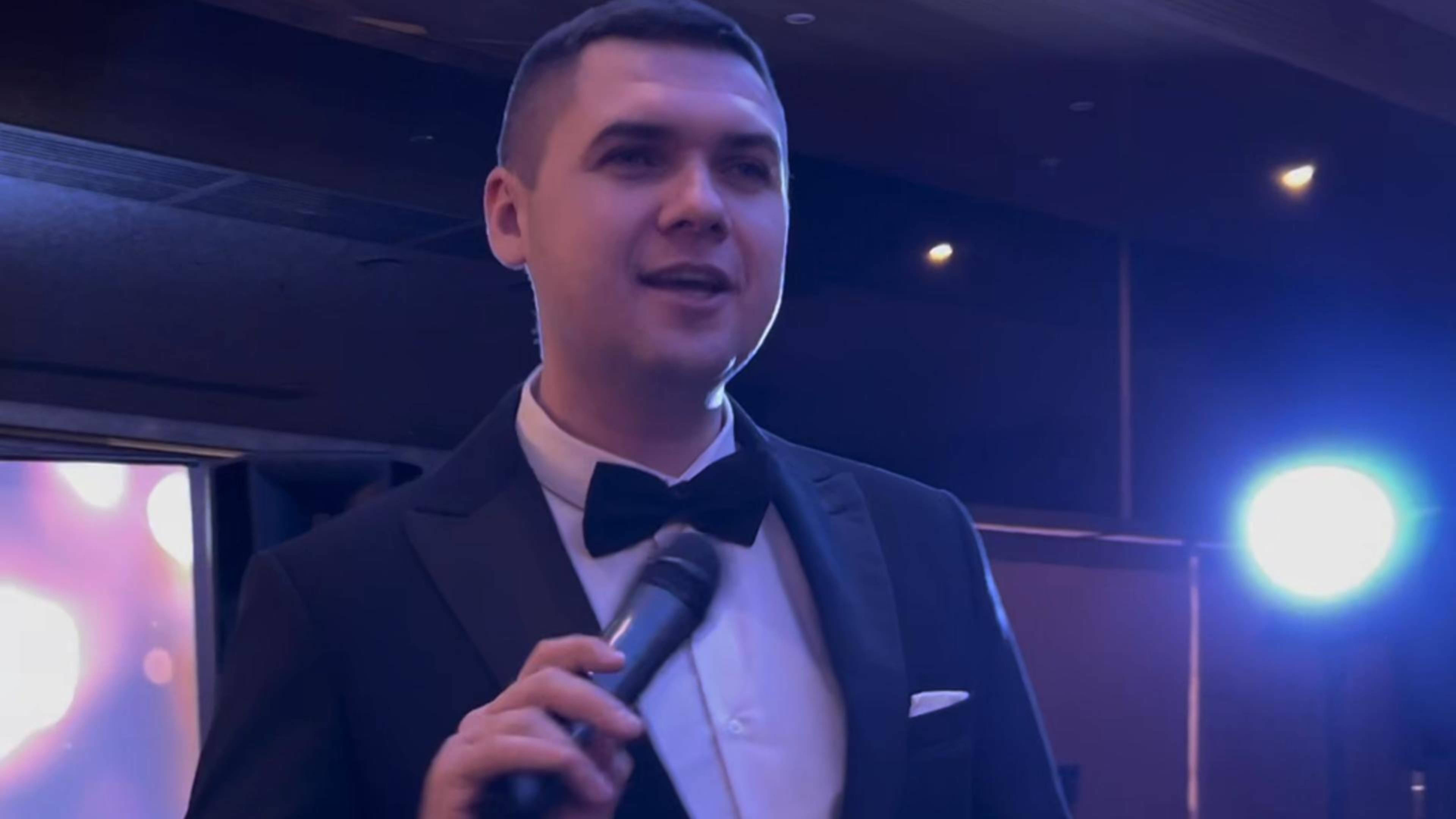 Корпоратив компании Чистюли 08 12 23  Ведущий Дмитрий Бел