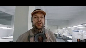 Объект: 400м2. 2 чел. 1 день! Иваново. Обеспыливание, грунтовка и покраска стен #supermalers #маляры