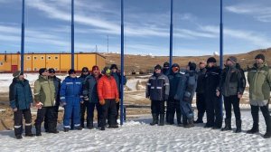 Поднятие флага на станции Прогресс, Антарктида, 68 РАЭ. 4 ноября 2023 г. ч. 8