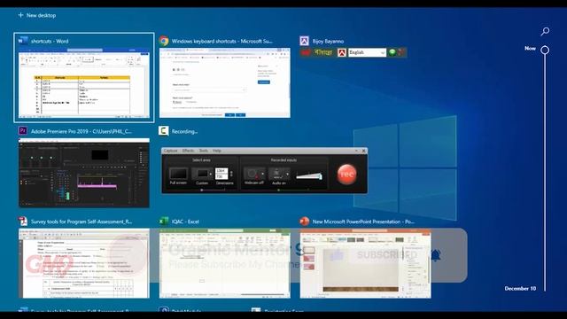 15 Top Windows 10 Keyboard Shortcuts | Windows Shortcut Keys Bangla Tutorial | Windows Shortcut Key