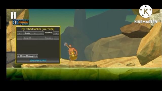 GETTING OVER IT MOD MENU BIG HAMMER AND GRAVITY MOD #trending #games #technogamerz #carryminati