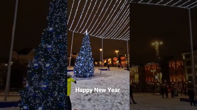 Moscow's Best Christmas Tree - Lubyanka Sqaure, Russia