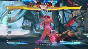 Street Fighter X Tekken : beanNcheese ( Law X Bryan ) VS Vulcan Hades ( Yoshimitsu X Christie )